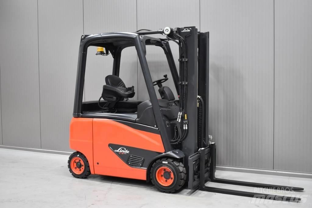 Linde E 18 PH - 02 Elektrikli forkliftler