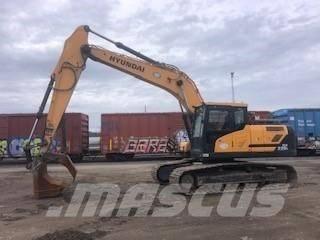 Hyundai HX 220 L Paletli ekskavatörler