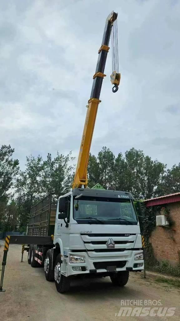 Howo 371 375 380 Araç üzeri vinçler