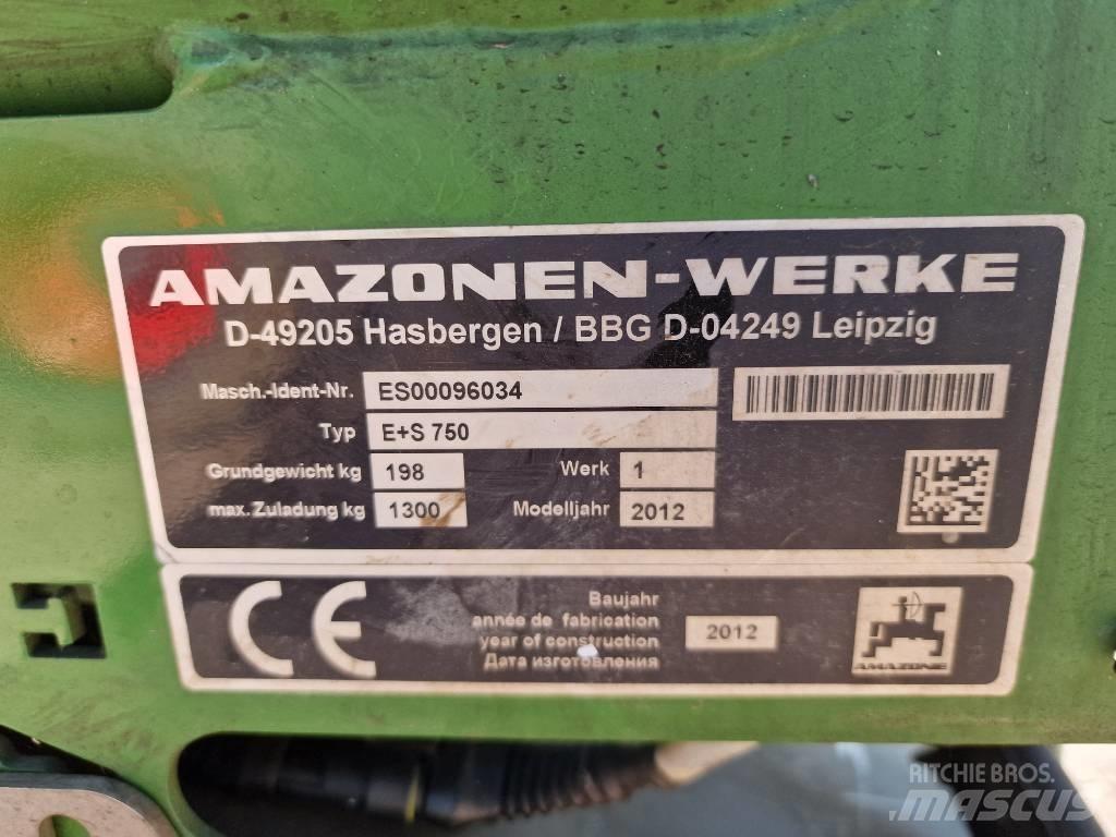 Amazone E+S 750 Kum ve tuz serpiciler