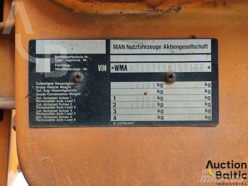 MAN 18.272 Hidroliftli kamyonlar