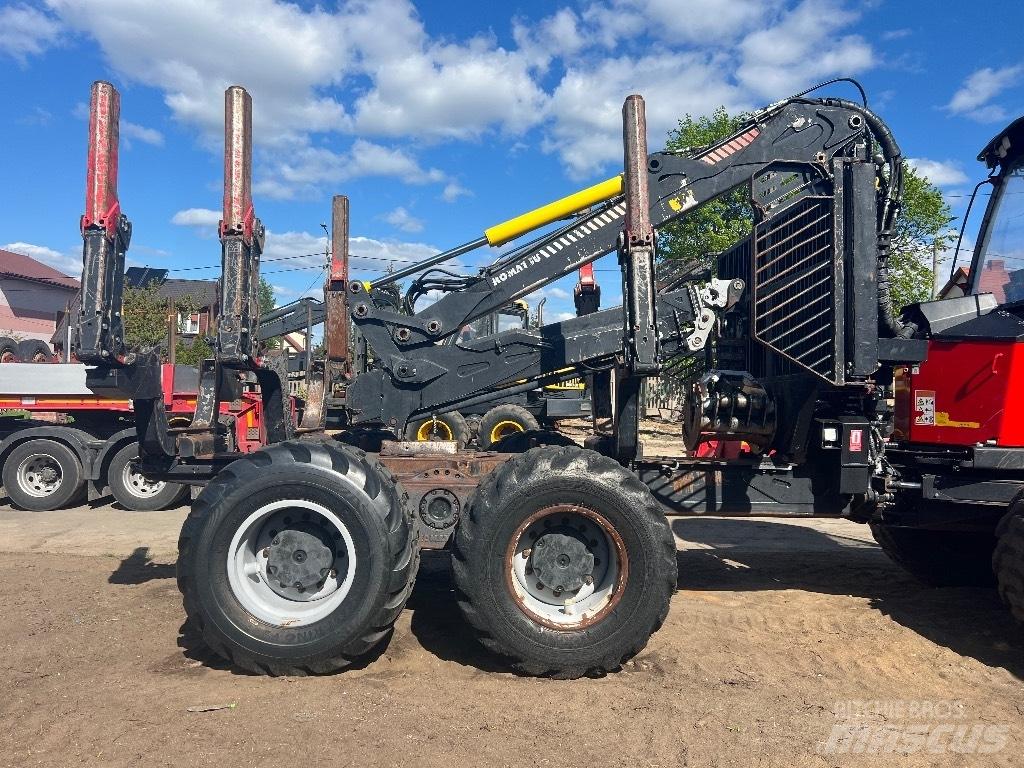 Komatsu 865 Tomruk yükleyici traktörler