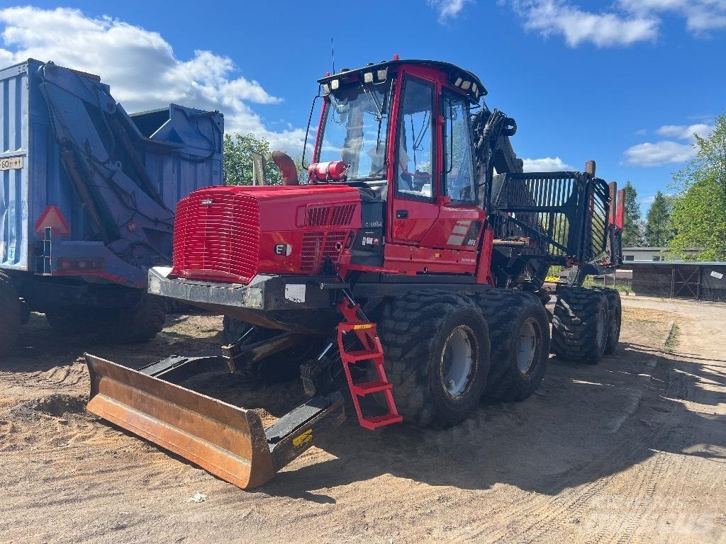 Komatsu 865 Tomruk yükleyici traktörler
