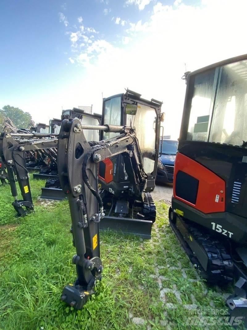 Eurocomach 17SR Mini ekskavatörler, 7 tona dek