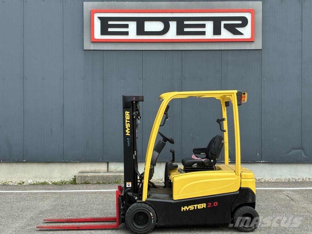 Hyster J 2.0XN Elektrikli forkliftler