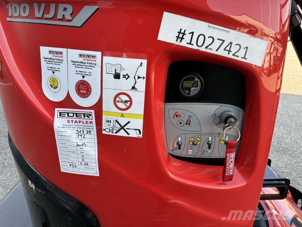 Manitou 100 VJR Personel Platformları ve Cephe Asansörleri