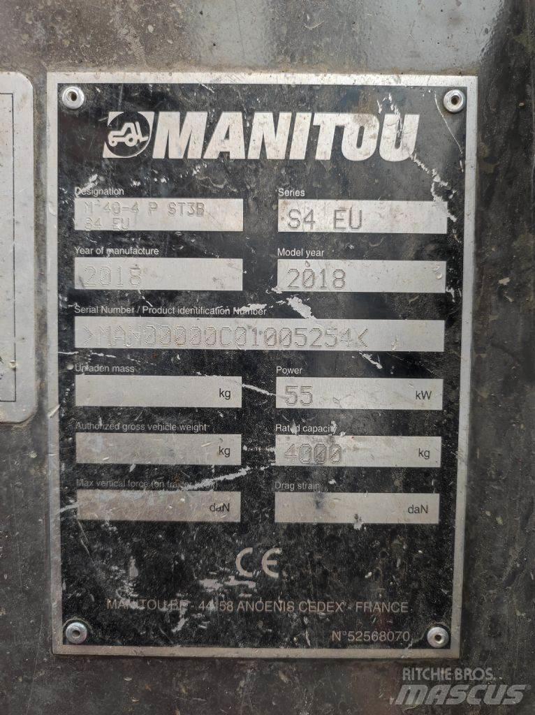Manitou M 40.4 Arazi tipi forklift