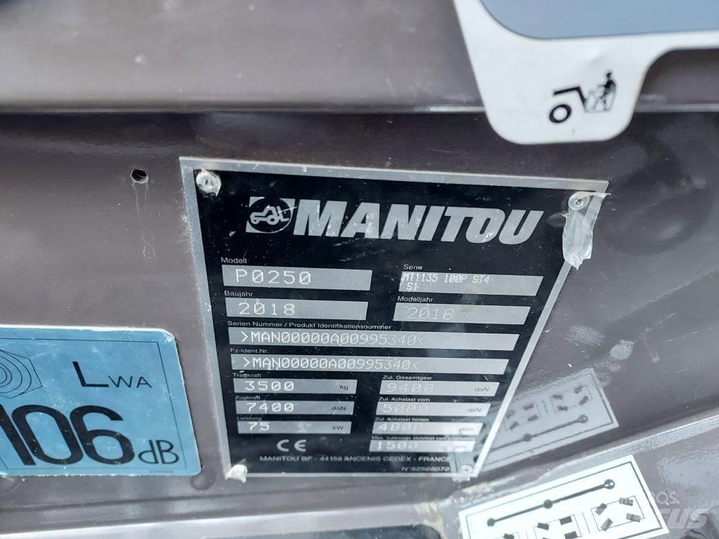 Manitou MT 1135 Teleskopik yükleyiciler