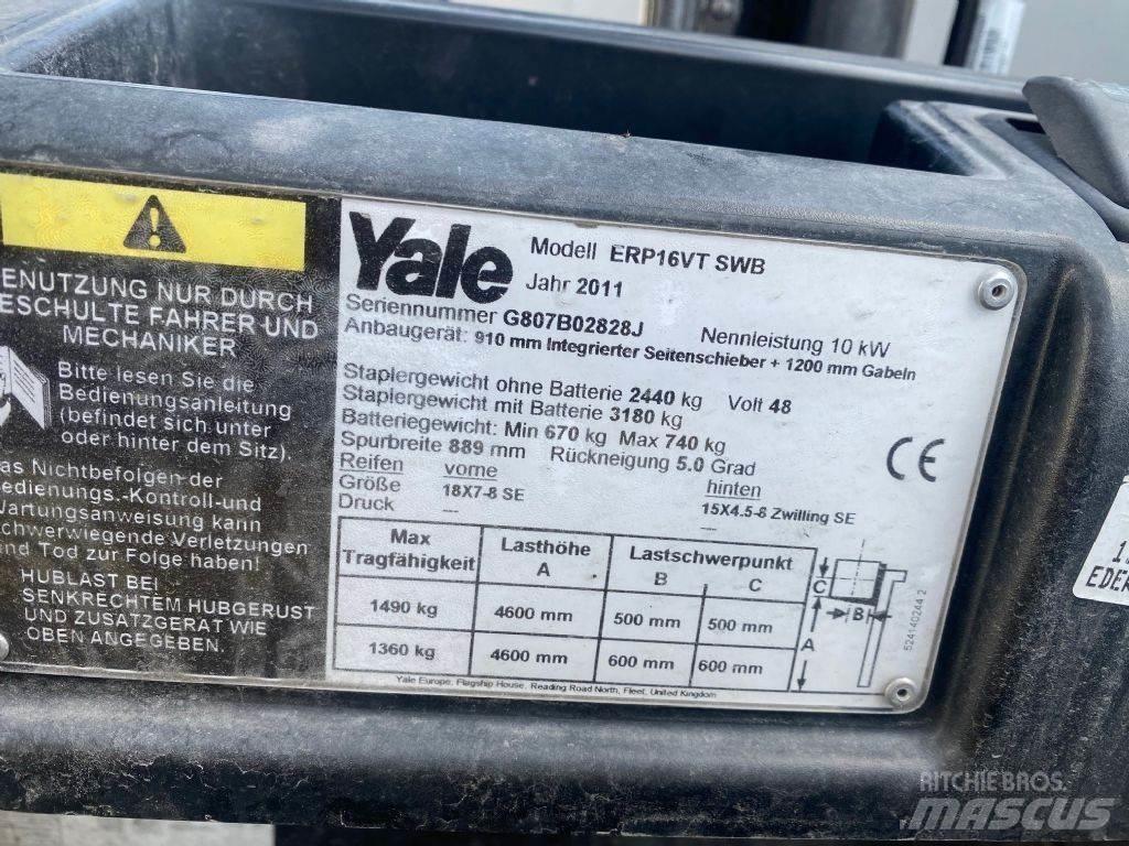 Yale ERP 16VT Elektrikli forkliftler