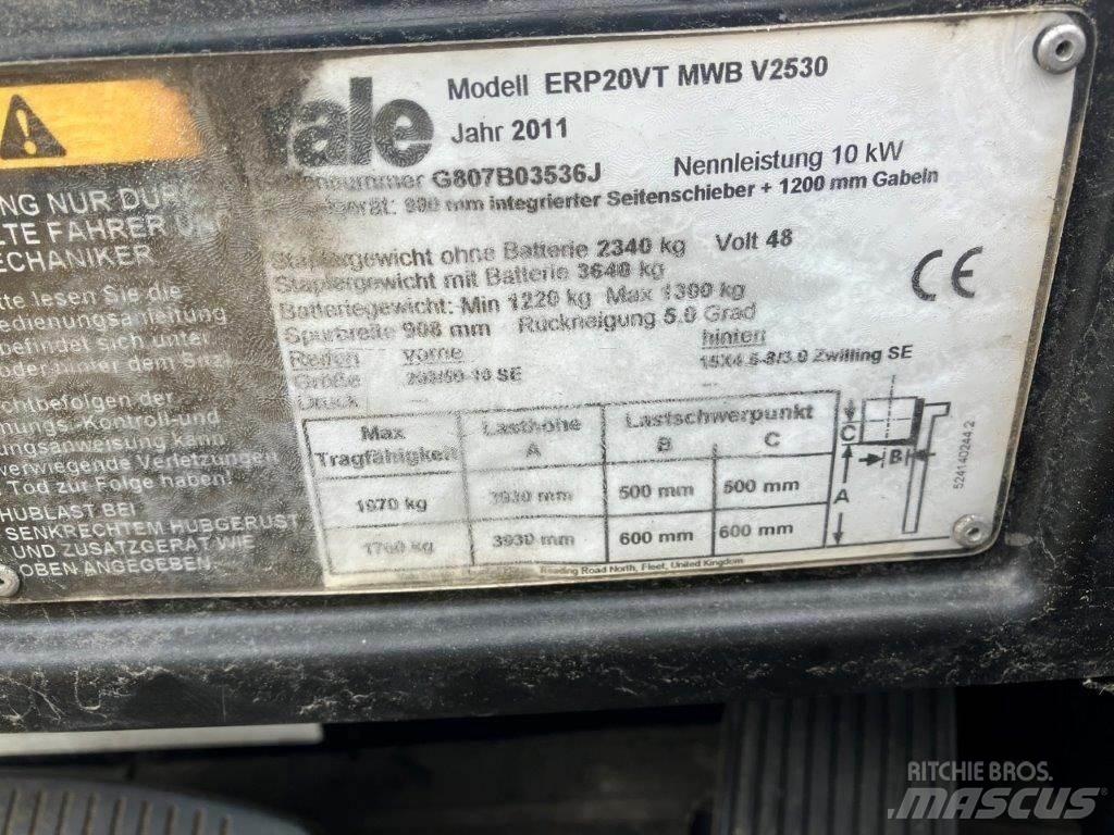 Yale ERP 20VT Elektrikli forkliftler