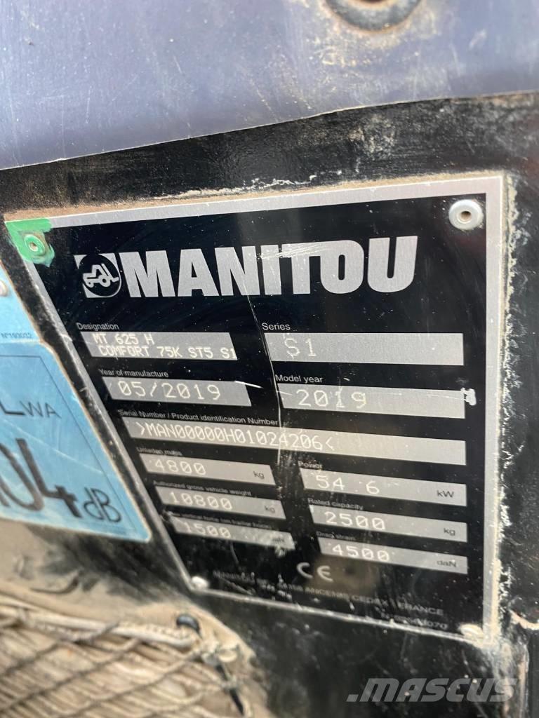 Manitou MT 625 H Teleskopik yükleyiciler