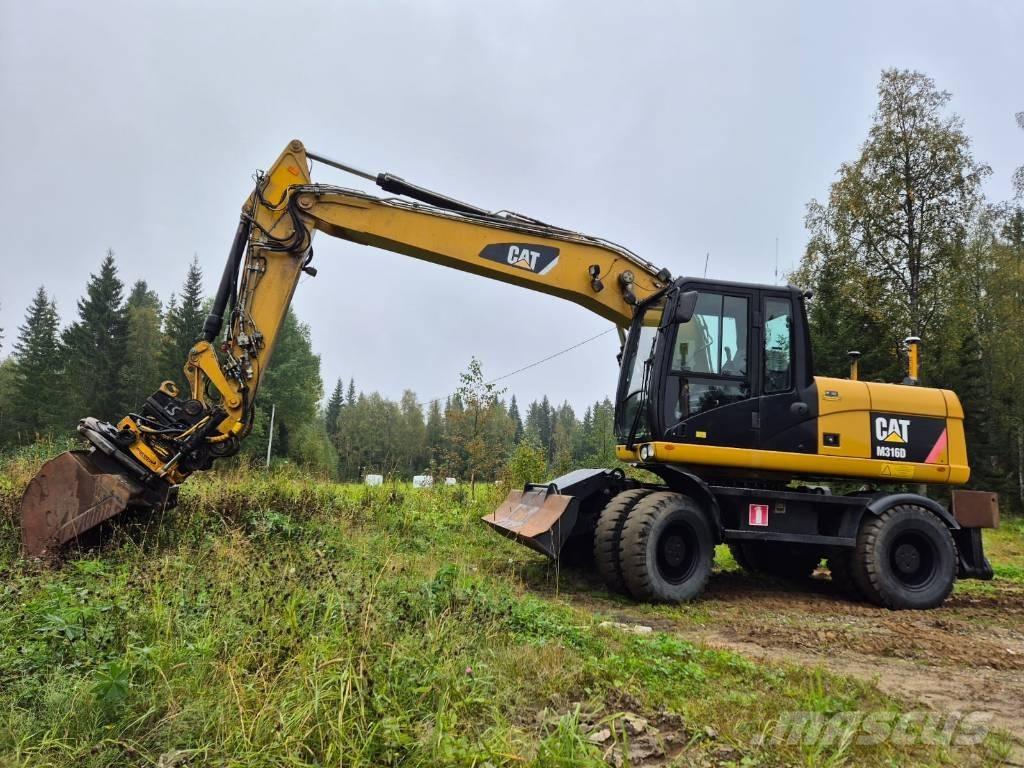 CAT M 316 D Lastik tekerli ekskavatörler