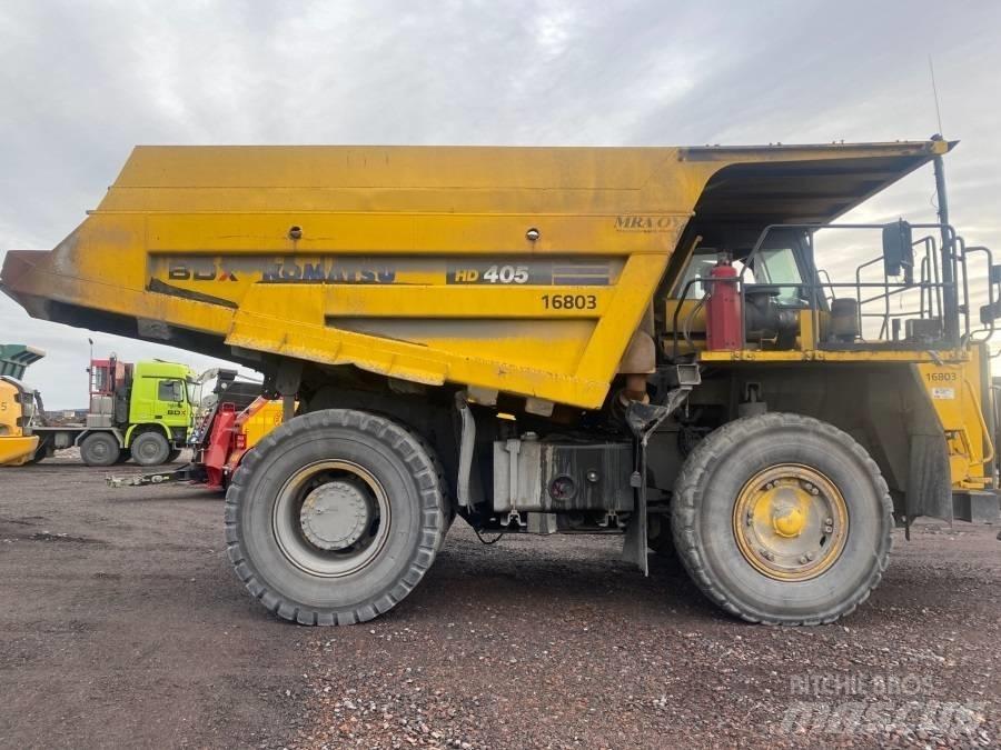 Komatsu HD405-7 Yol disi kaya kamyonu
