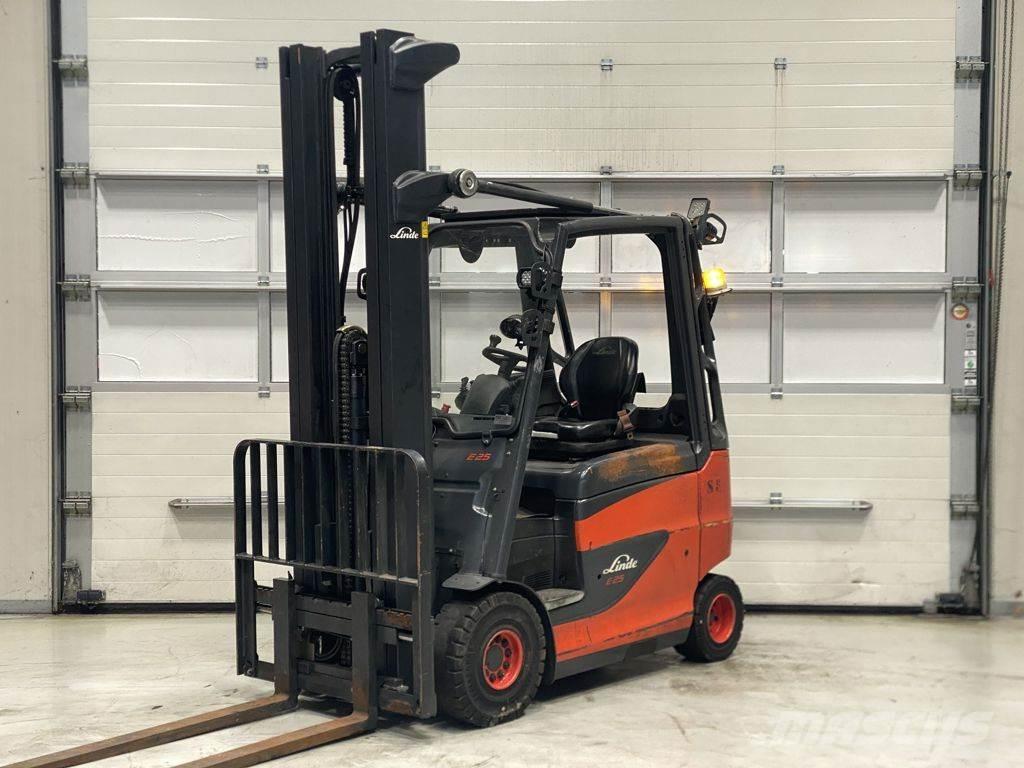Linde E25H-01/600 Elektrikli forkliftler