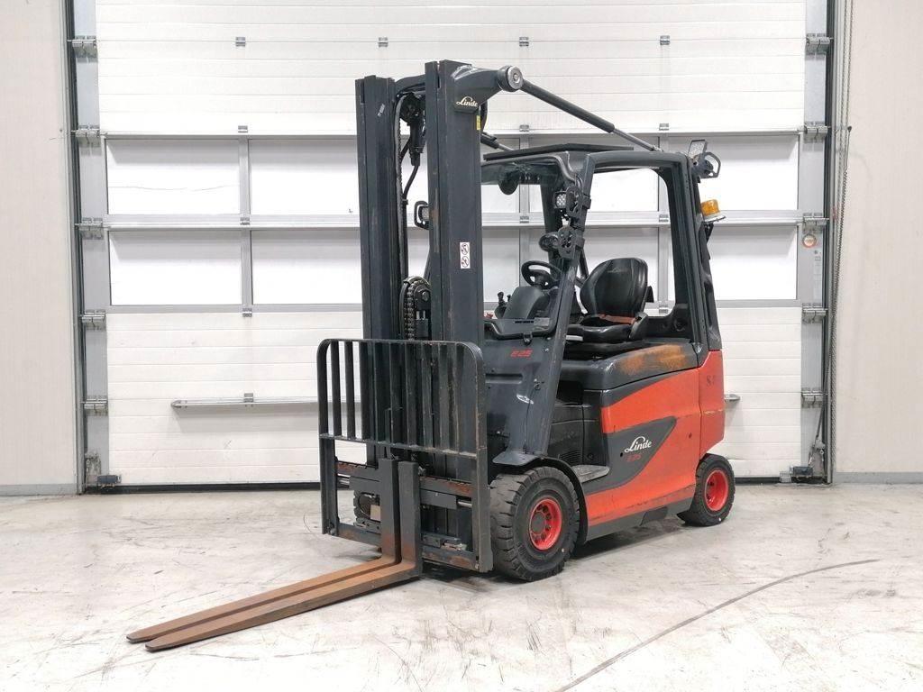 Linde E25H-01/600 Elektrikli forkliftler