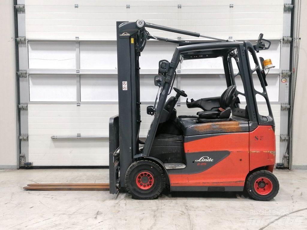Linde E25H-01/600 Elektrikli forkliftler