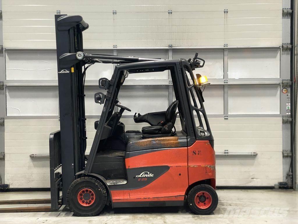 Linde E25H-01/600 Elektrikli forkliftler