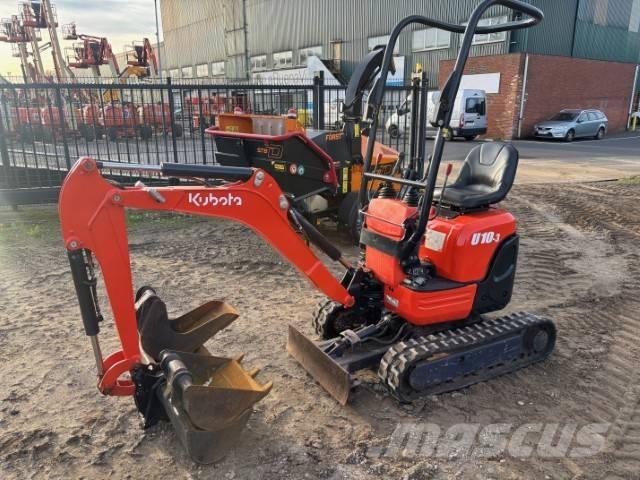 Kubota U 10-3 Mini ekskavatörler, 7 tona dek