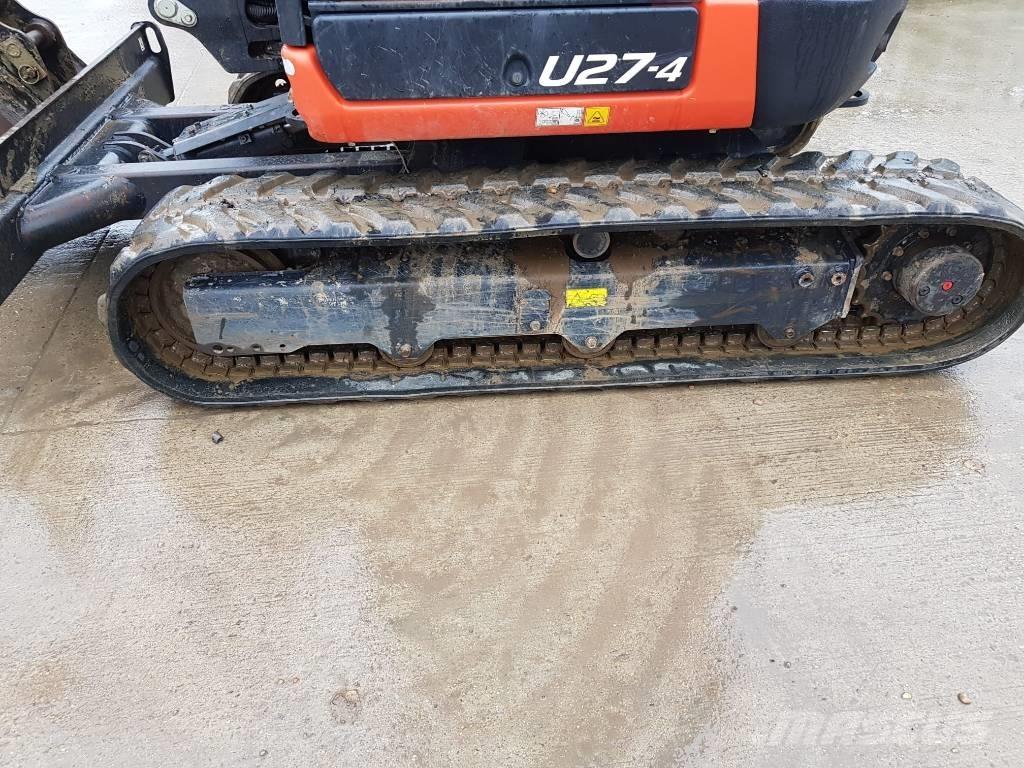 Kubota U27-4 Mini ekskavatörler, 7 tona dek