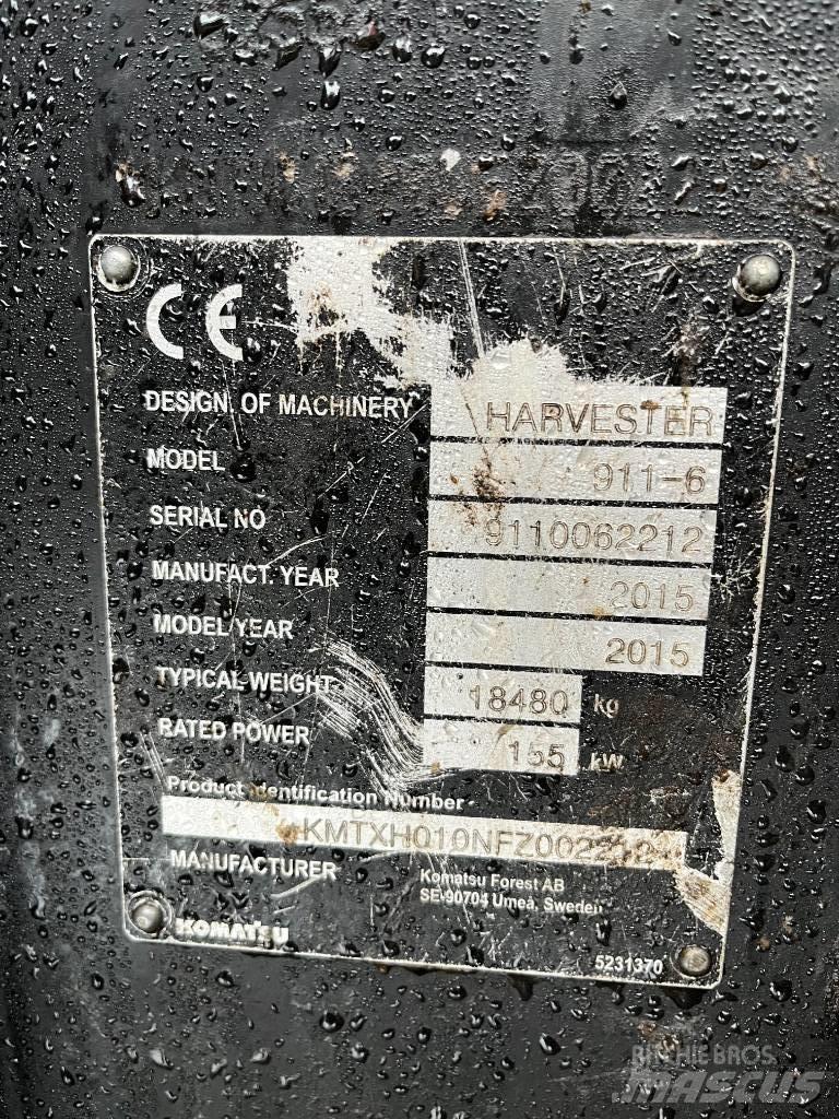 Komatsu 911.6 Biçerdöverler