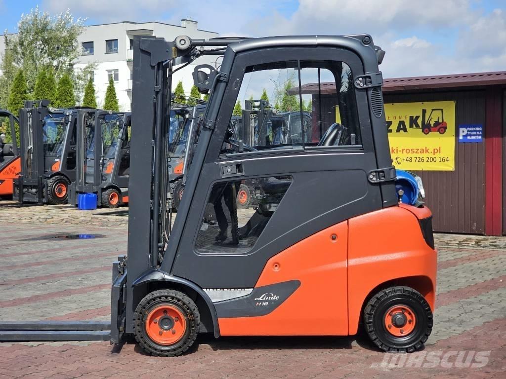 Linde H18T-01 LPG'li forkliftler
