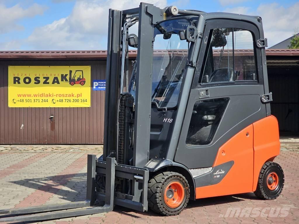 Linde H18T-01 LPG'li forkliftler
