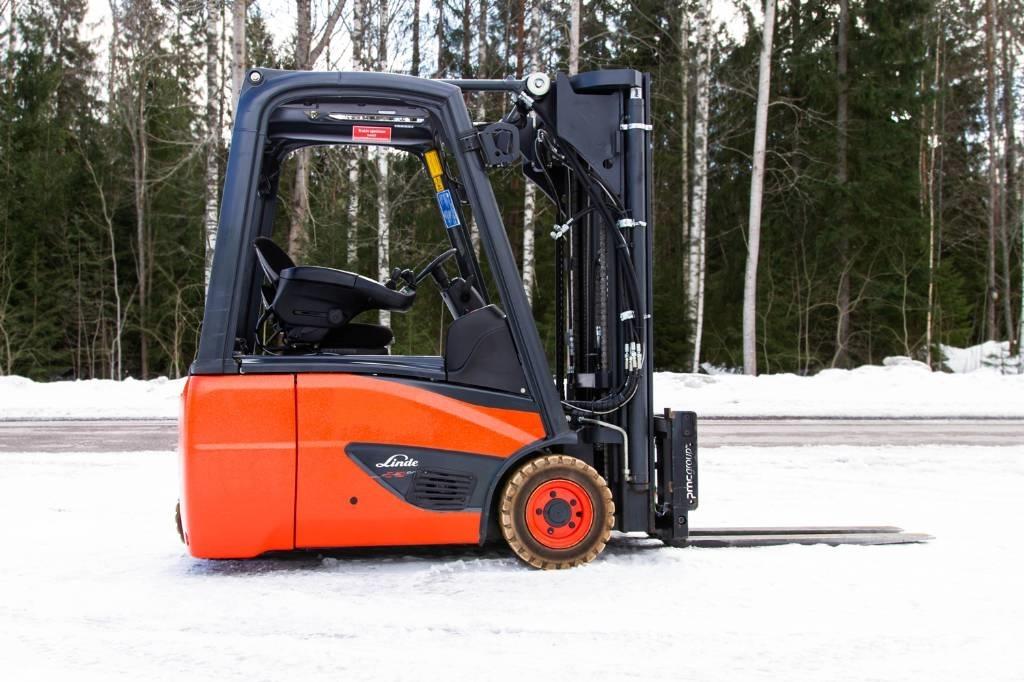 Linde E16C-02 Elektrikli forkliftler