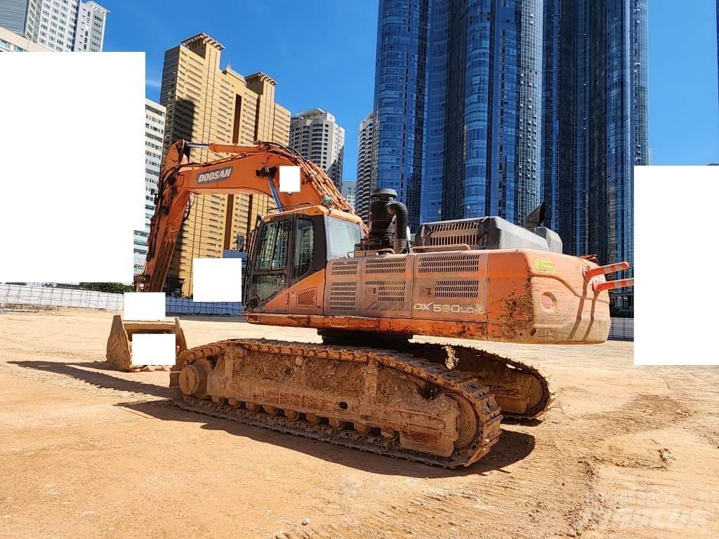 Doosan DX 530 LC-3 Paletli ekskavatörler