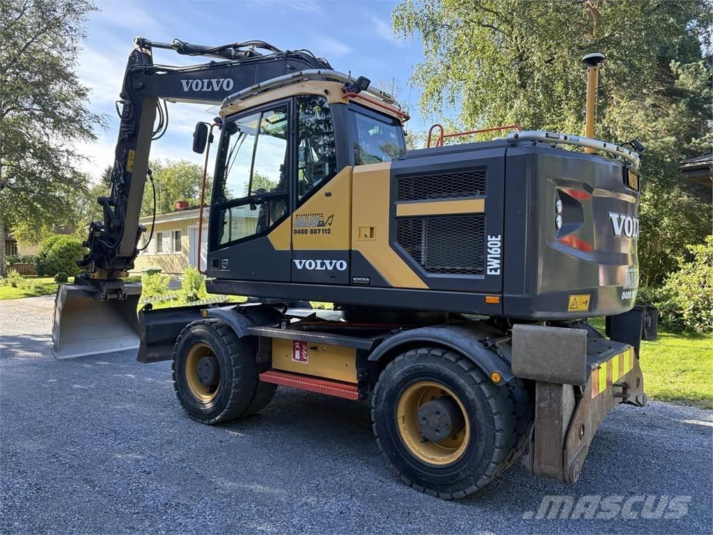 Volvo EW160E Lastik tekerli ekskavatörler