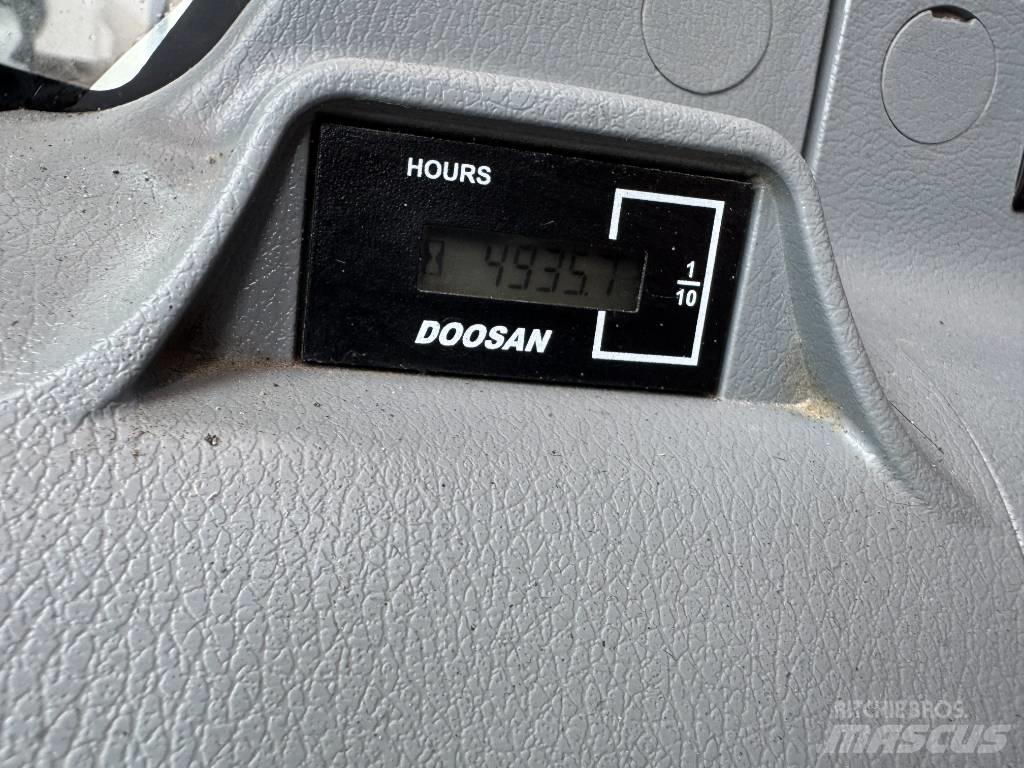 Doosan DX 165 W-5 Lastik tekerli ekskavatörler