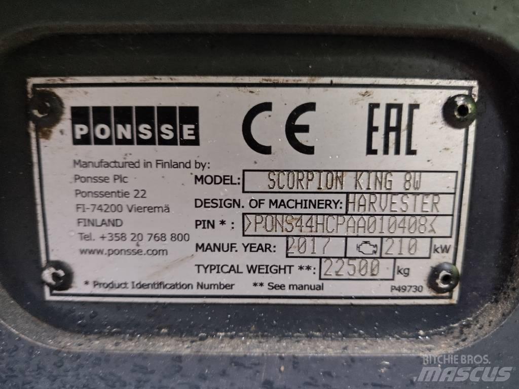 Ponsse Scorpion King Biçerdöverler