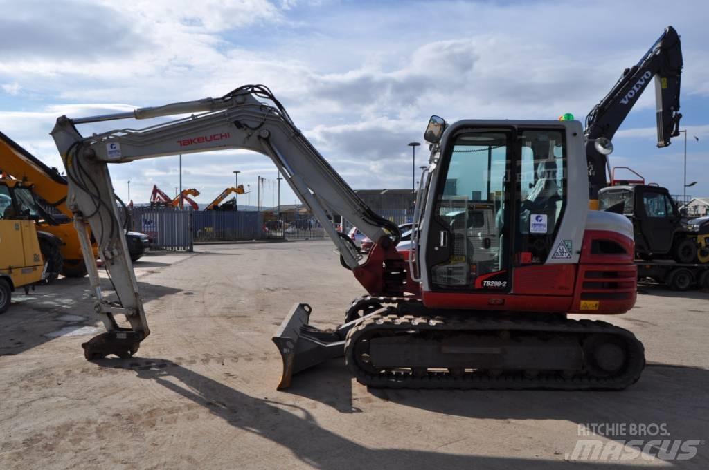 Takeuchi TB290-2 Midi ekskavatörler 7 - 12 t