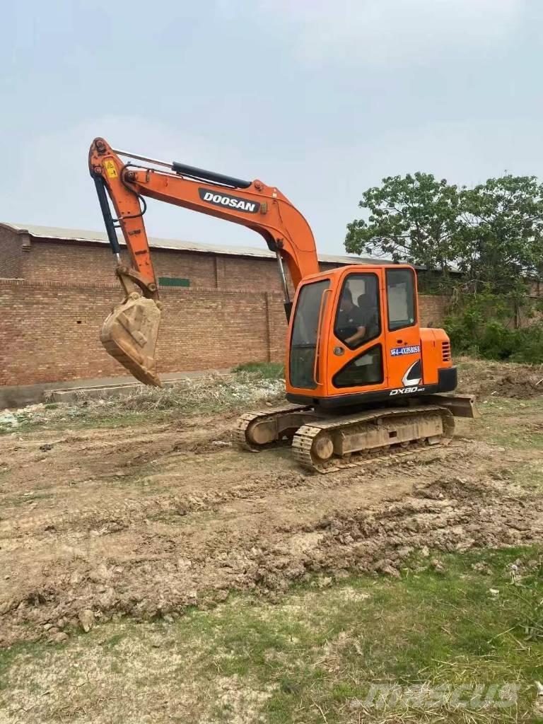 Doosan DX 80 Midi ekskavatörler 7 - 12 t