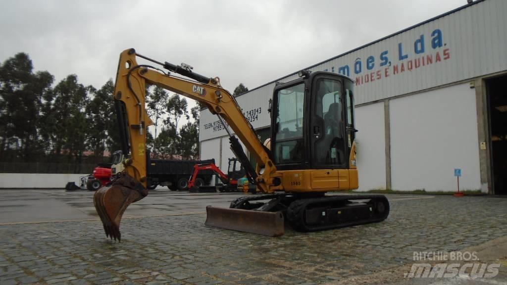 CAT 303.5 E CR Mini ekskavatörler, 7 tona dek