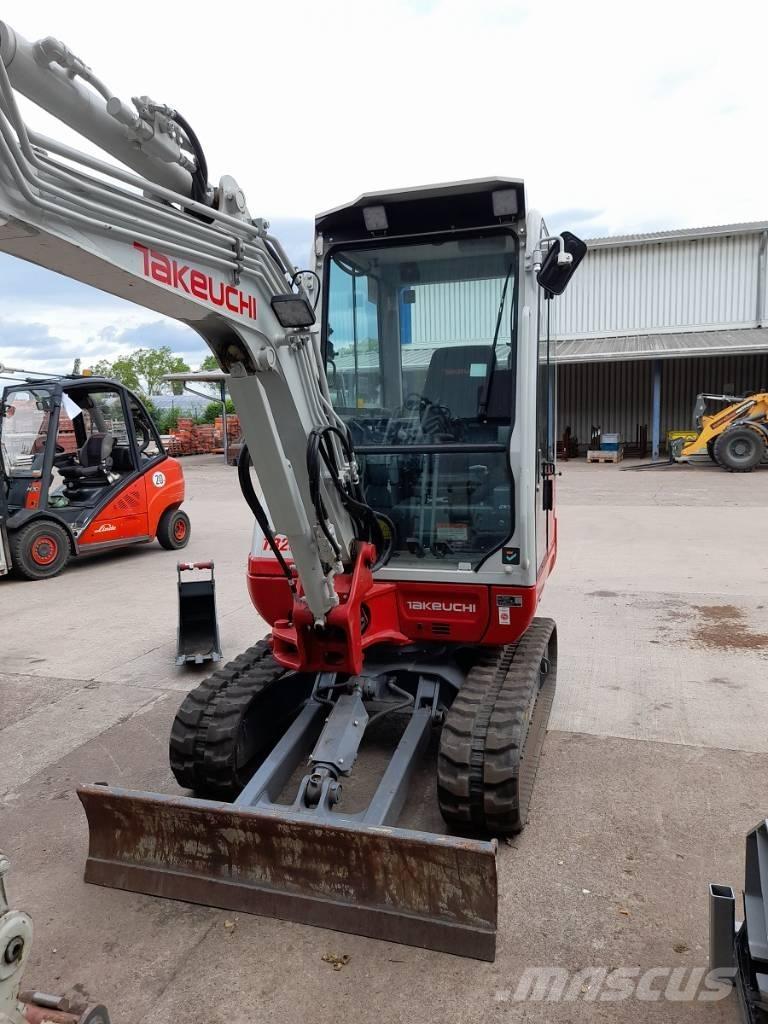 Takeuchi TB 230 Mini ekskavatörler, 7 tona dek