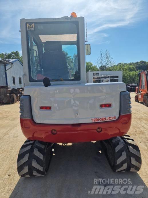 Takeuchi TB250 Mini ekskavatörler, 7 tona dek