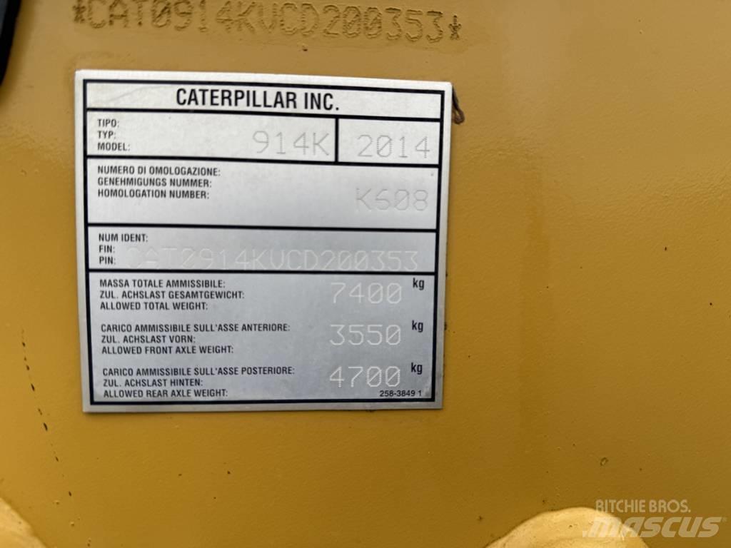 CAT 914K shovel Tekerlekli yükleyiciler
