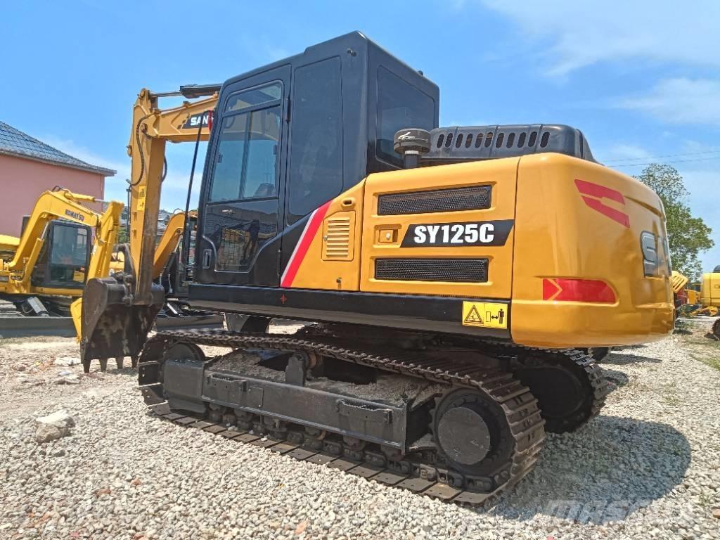 Sany 125 Paletli ekskavatörler