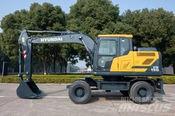 Hyundai HW 150 Lastik tekerli ekskavatörler