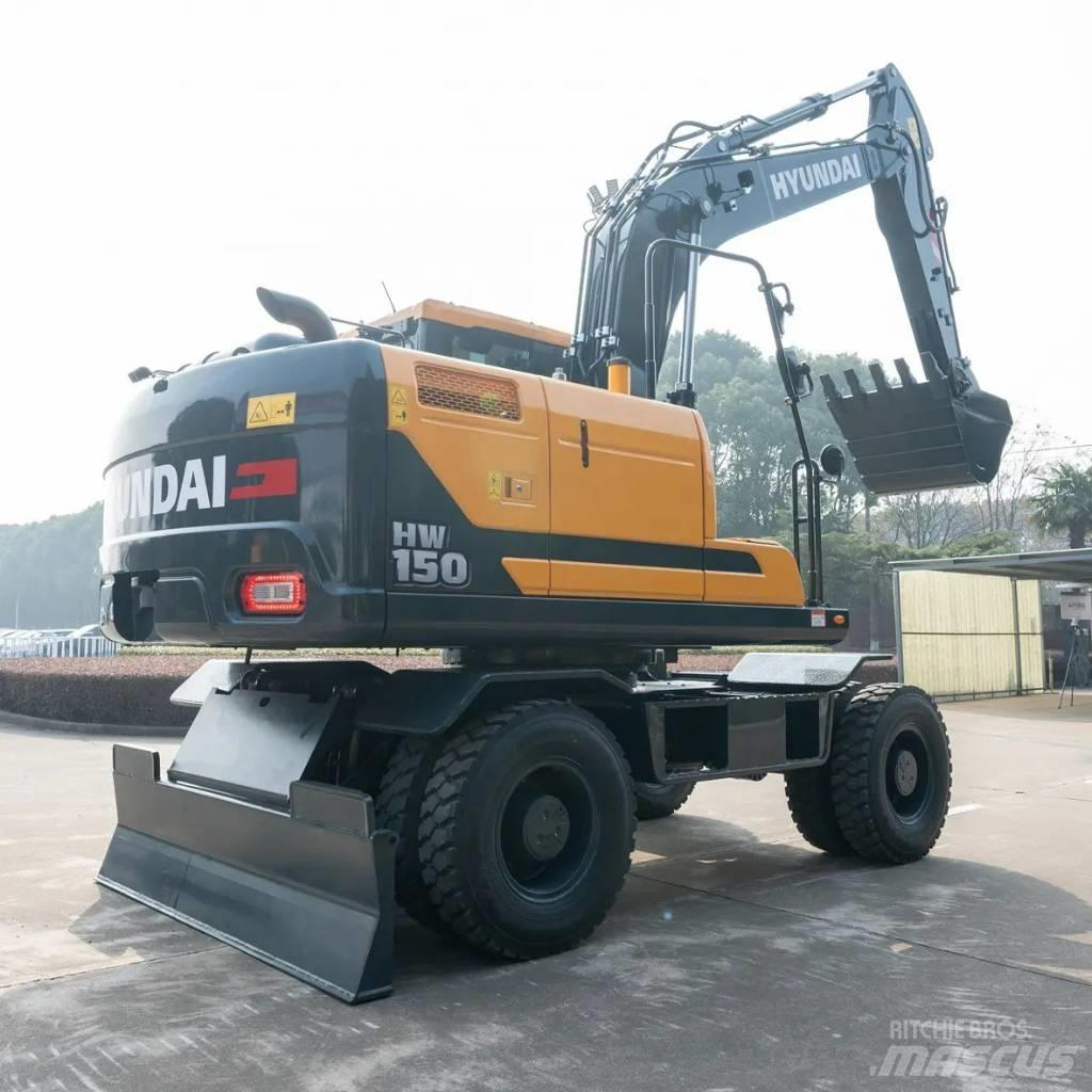 Hyundai HW 150 Lastik tekerli ekskavatörler