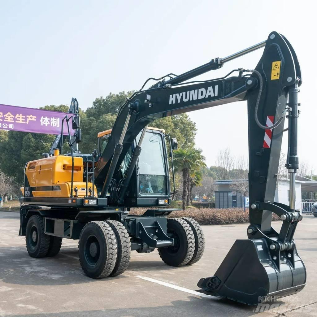 Hyundai HW 150 Lastik tekerli ekskavatörler