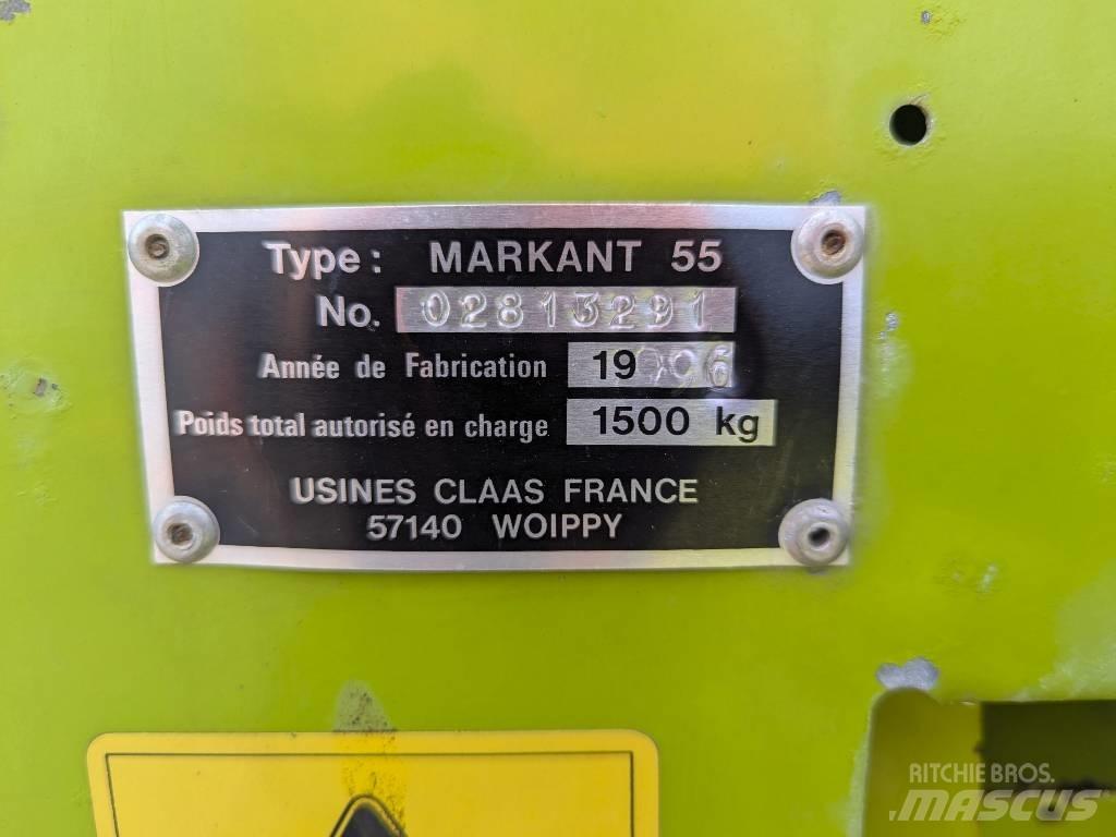 CLAAS Markant 55 Küp balya makinalari