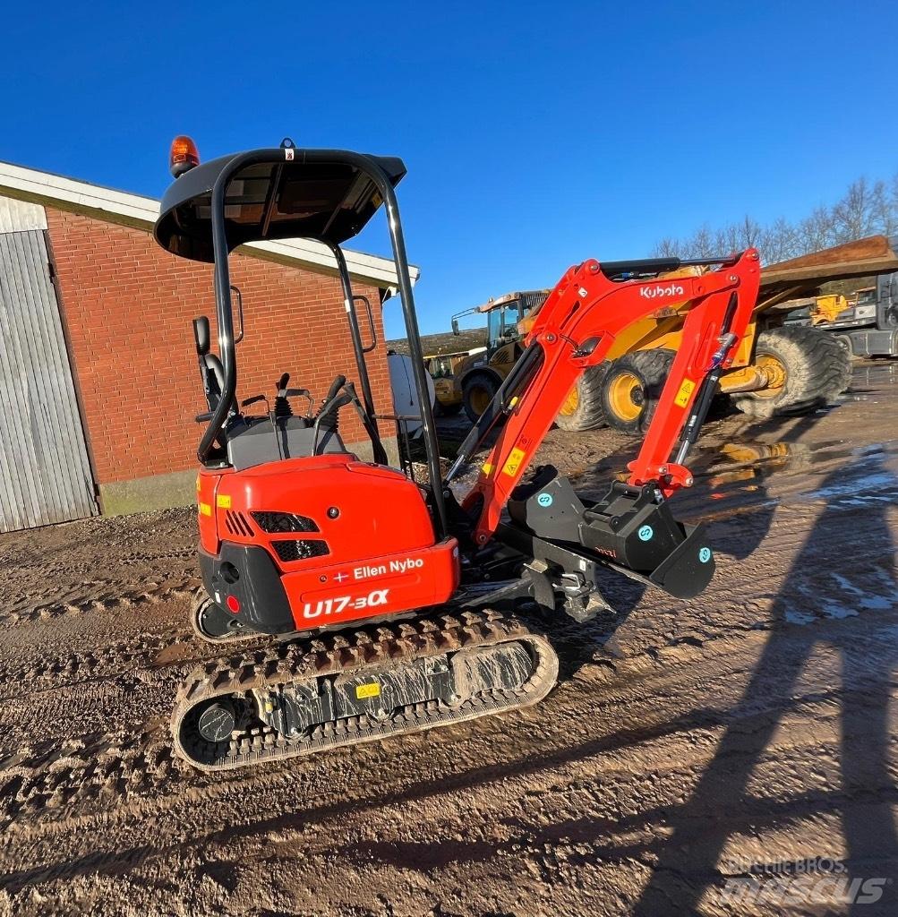 Kubota U 17-3 Mini ekskavatörler, 7 tona dek