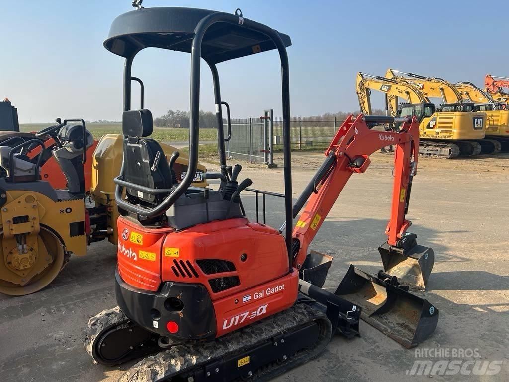Kubota U 17-3 Mini ekskavatörler, 7 tona dek