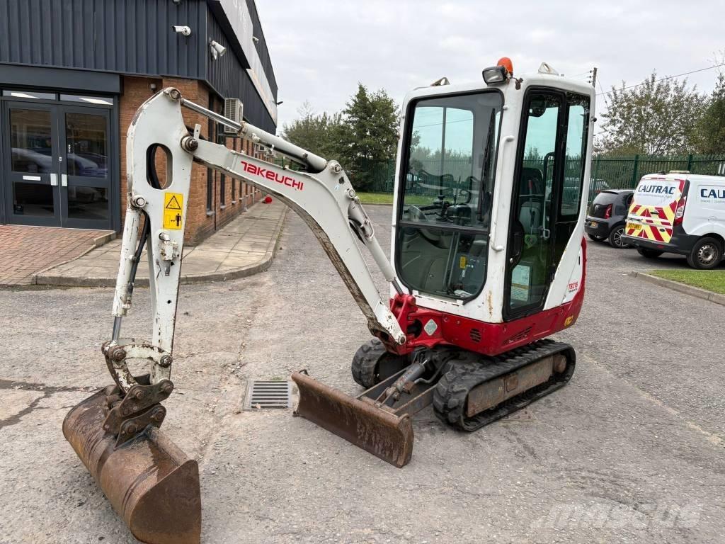 Takeuchi TB 216 Mini ekskavatörler, 7 tona dek
