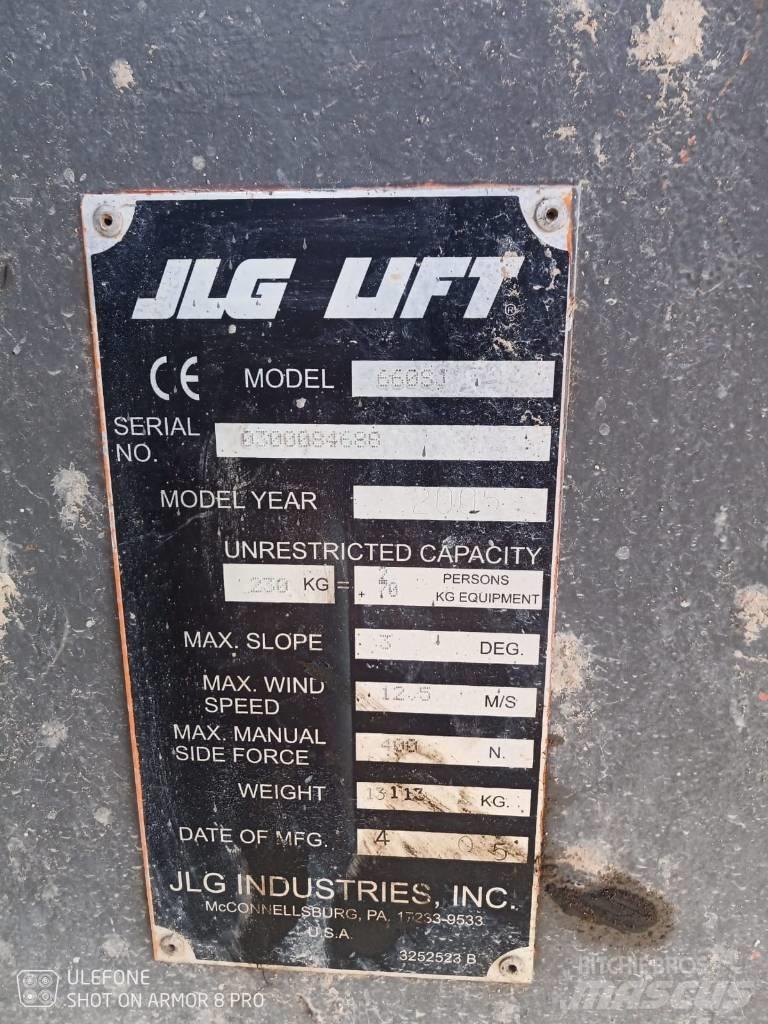 JLG 660 SJ Teleskopik personel platformları