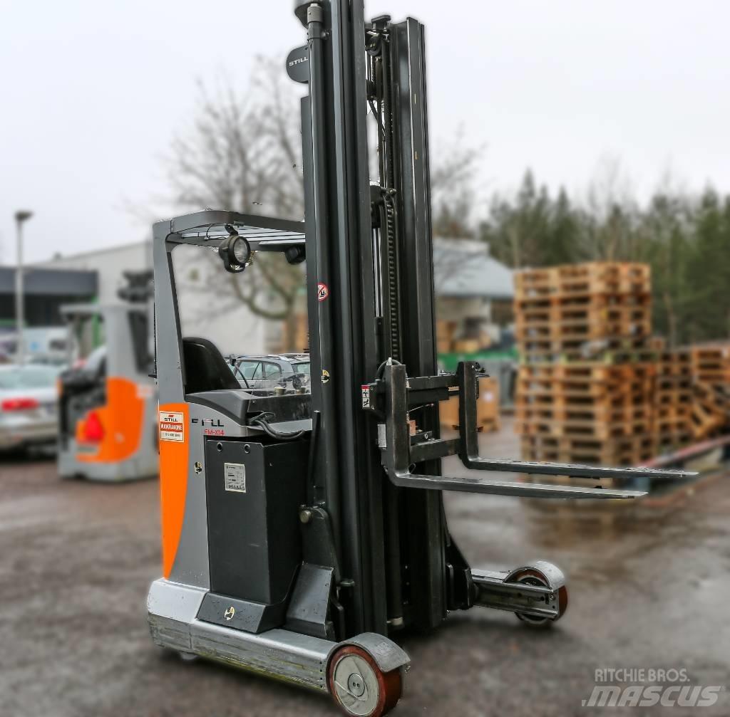 Still FMX14 Reach truck - depo içi istif araçları