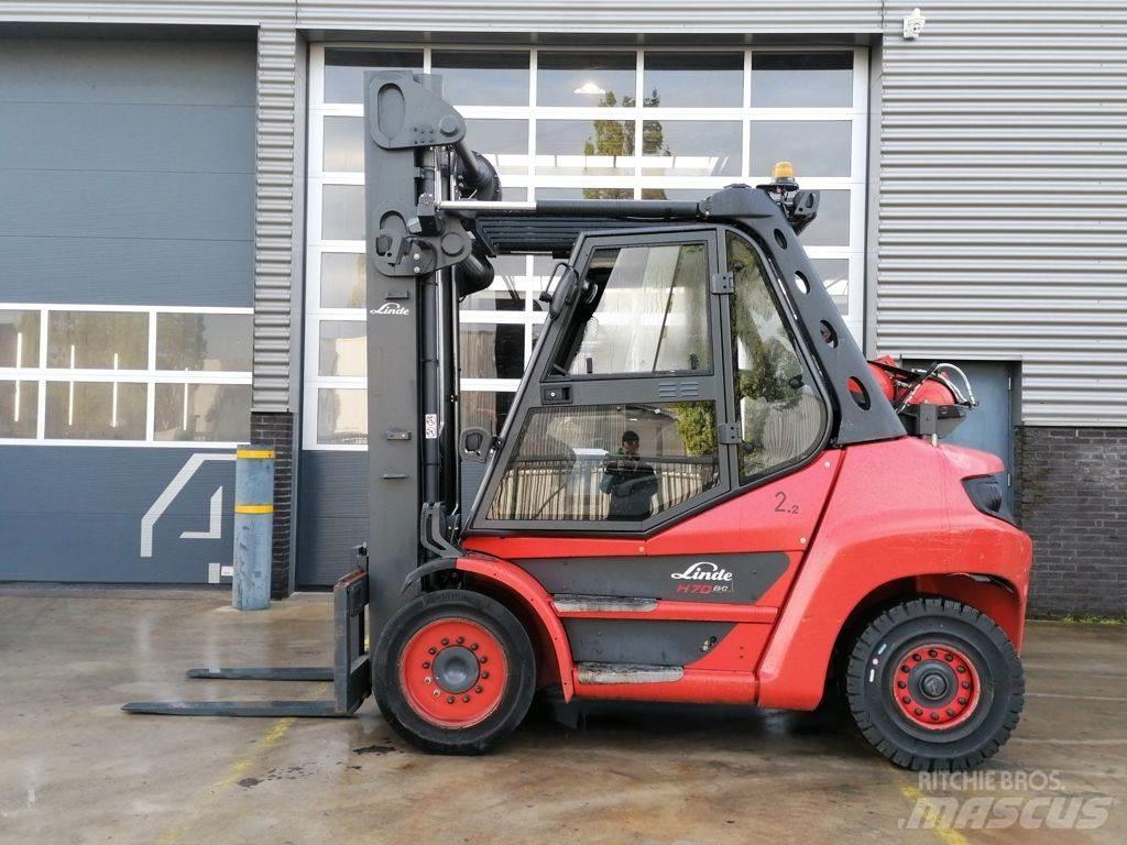 Linde H70T-01 LPG'li forkliftler