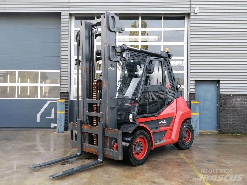 Linde H70T-01 LPG'li forkliftler