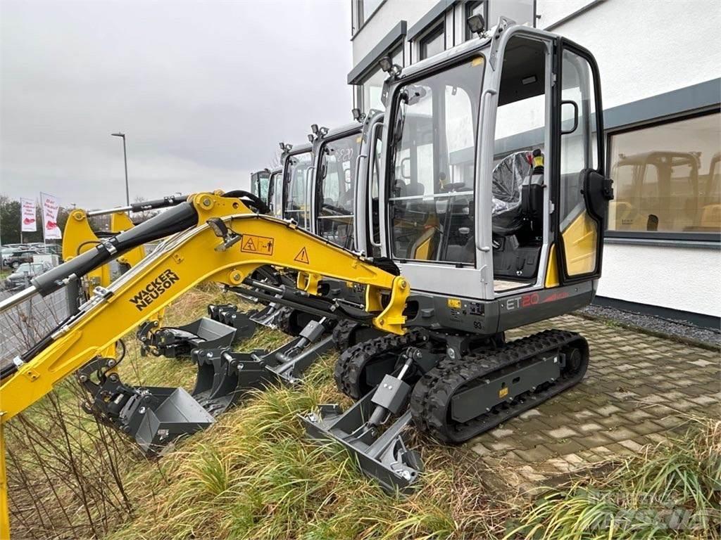 Wacker Neuson ET20 Paletli ekskavatörler